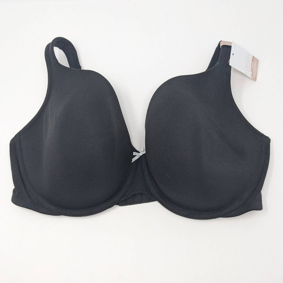 Cacique Other - New Cacique Bra Womens 40F Lightly Lined Full Coverage Black